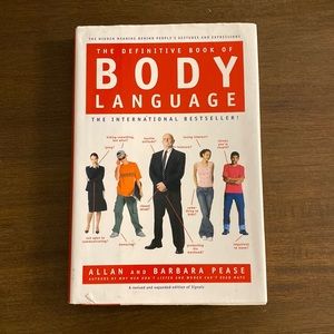 The Definitive Book of Body Language by Allan and Barbara Pease (hardcover)